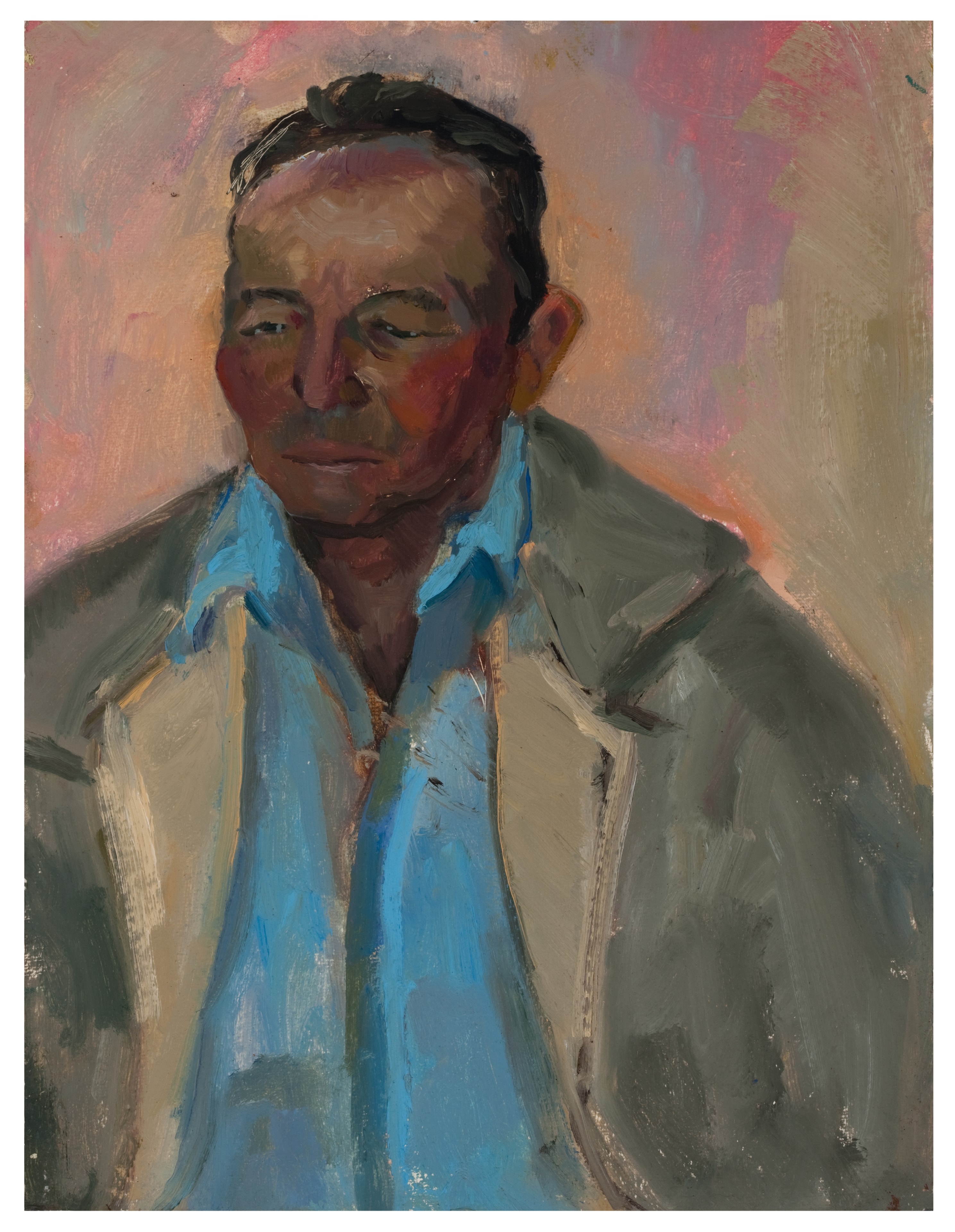 Oil portrait painting by Lisa Steiner