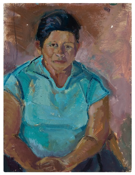 Oil portrait painting by Lisa Steiner