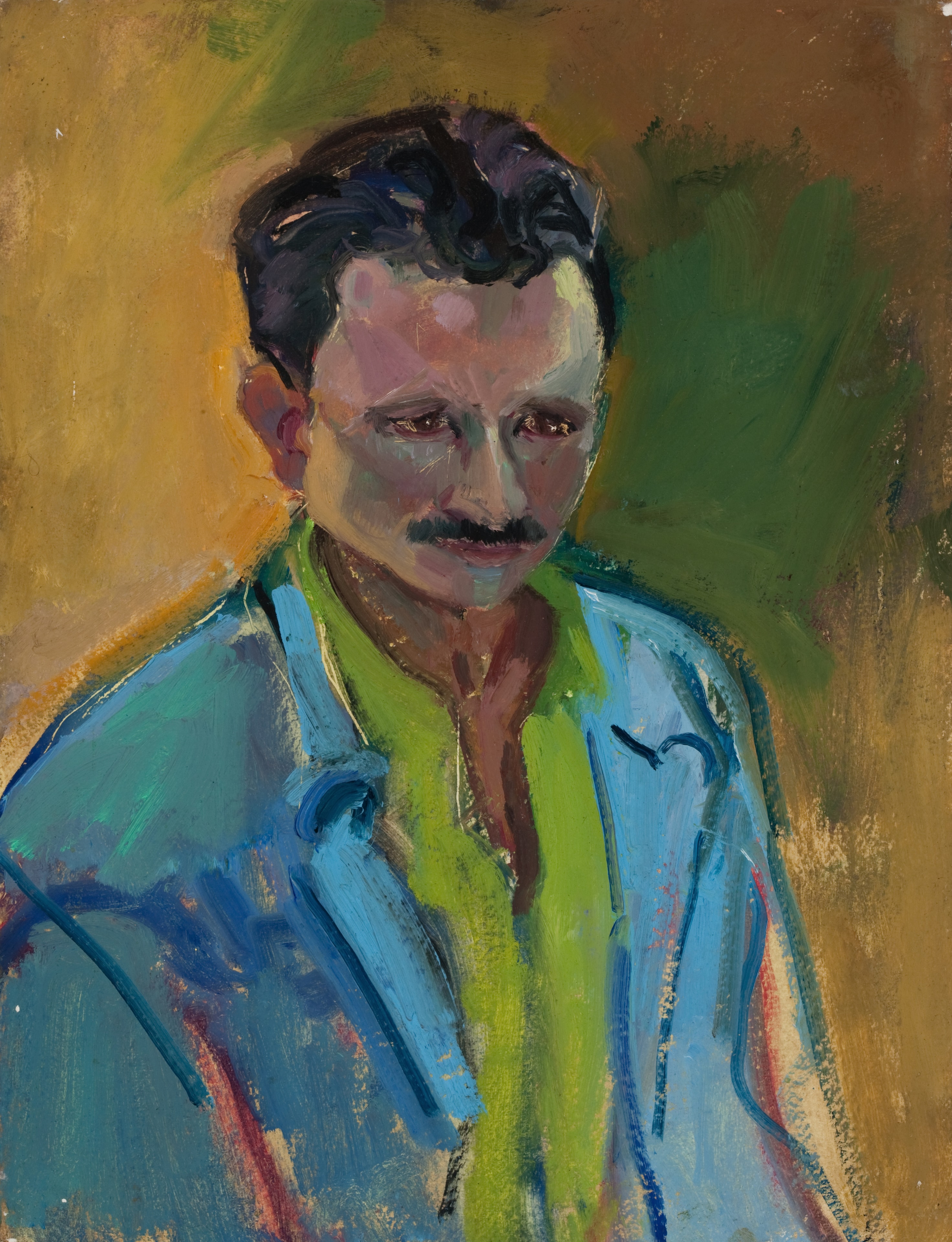 Oil portrait painting by Lisa Steiner