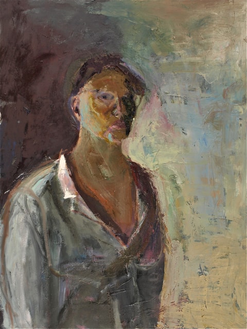 Oil portrait painting by Lisa Steiner